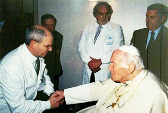 prof paludetti tracheotomia papa paolo giovanni II